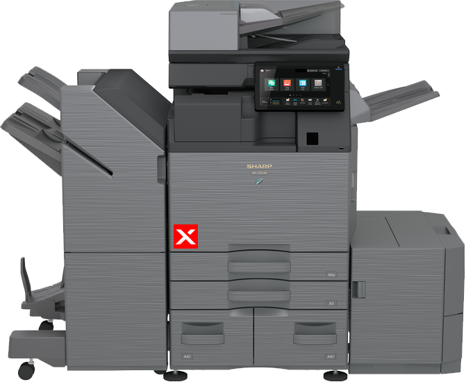 Printerleasing - BREEX - Multifunctionele printer - Sharp